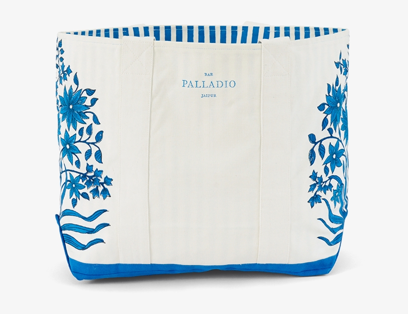 The Palladio Tote, Entirely Hand-block Printed In The - Paper, transparent png #8922061