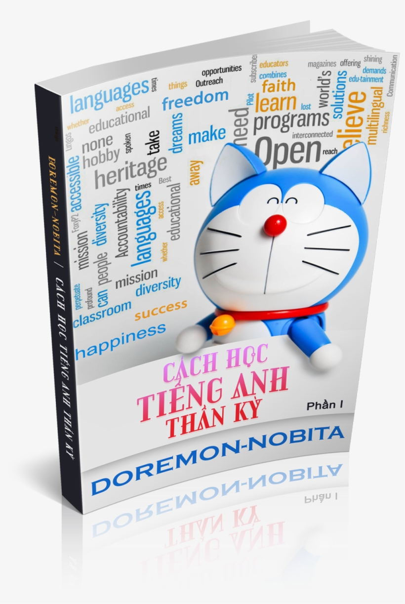 Phương Pháp Học Tiếng Anh Của Doremon - Carton, transparent png #8922290