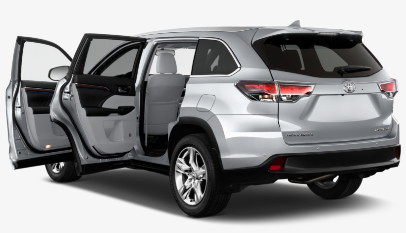 26 - - 2014 Toyota Highlander Door Open, transparent png #8922860