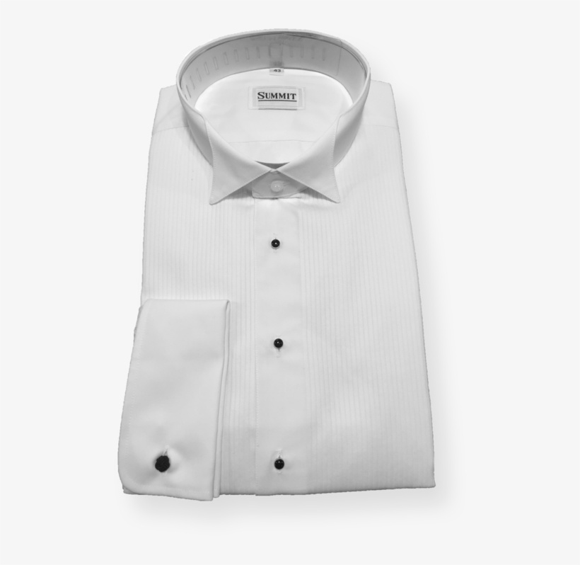 Summit Formal Wing Collar- White - Button, transparent png #8923157