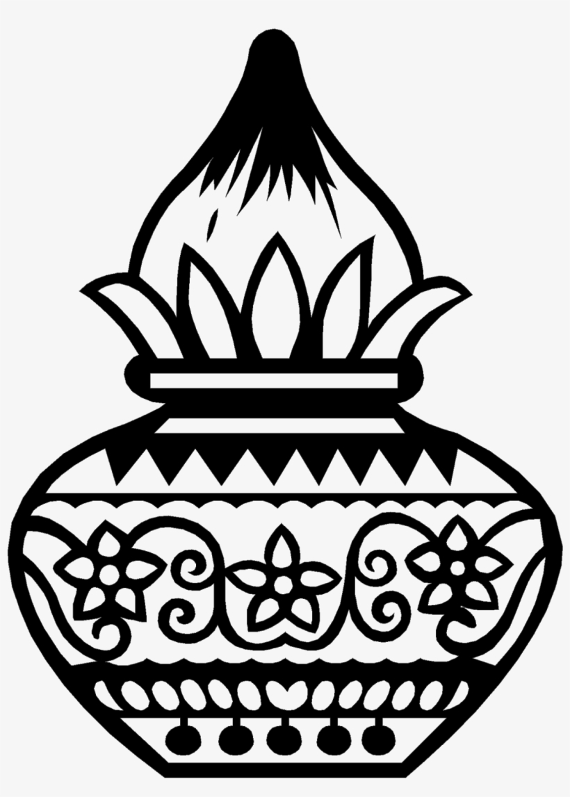 Kalash - Symbols For Marrige Cards, transparent png #8923459