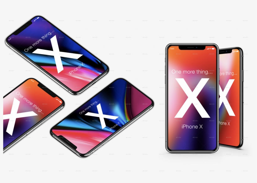 Previews/01 Preview1 - Iphone X, transparent png #8923572