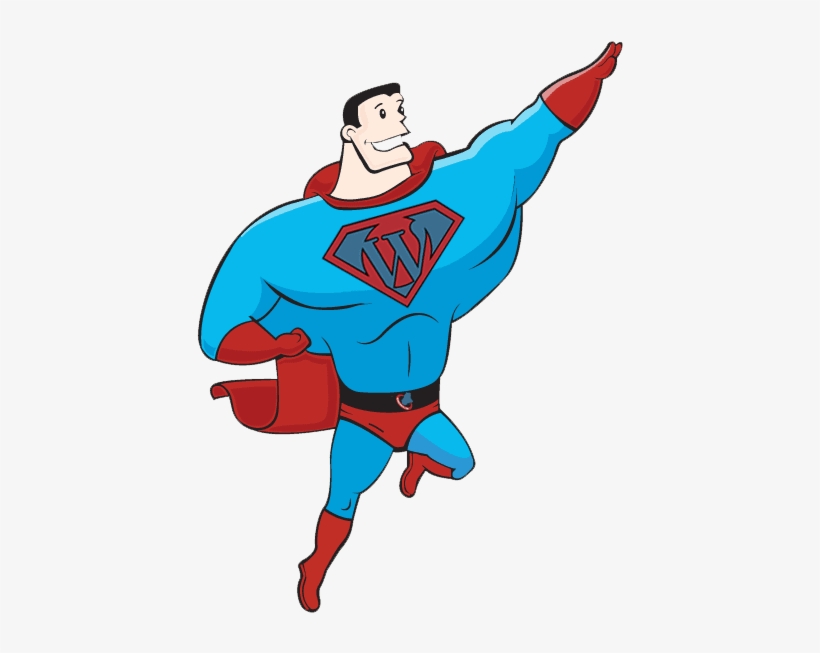 Managed Wordpress Hosting - Superhero Free, transparent png #8923659