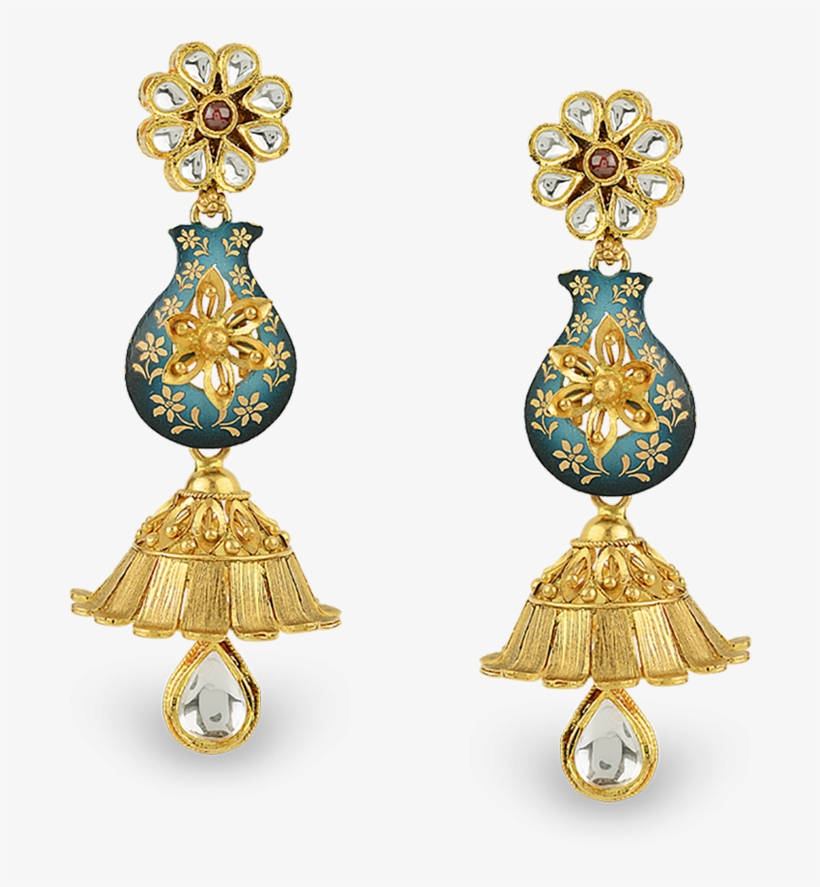 Lavanya Chandbali Gold Earring  Earrings In New Design HD Png Download   vhv