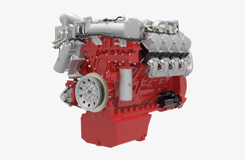 0 Liter Diesel Powered Engine - Engine, transparent png #8924695