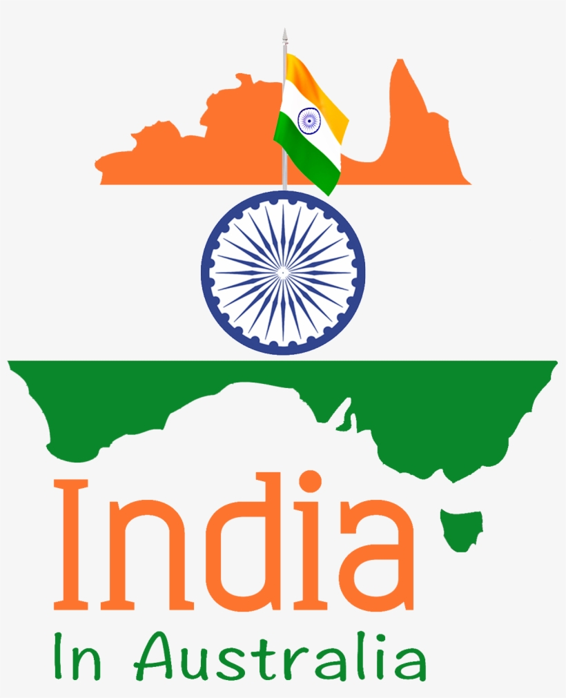 India In Australia Logo - Indian Flag Circle Png, transparent png #8924817