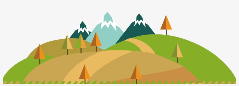 Download Flat Mountain Transprent Png - Flat Mountain Clipart Png, transparent png #8924856