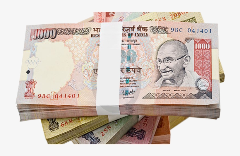61338 155 - Indian Currency Notes Png, transparent png #8924943