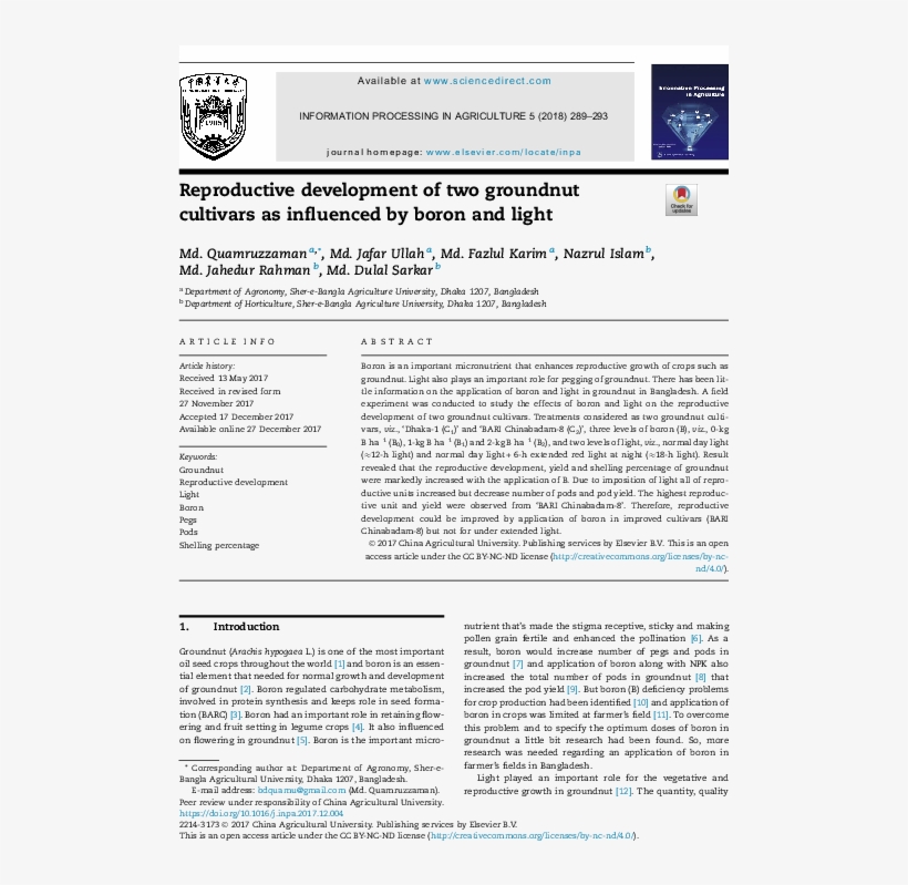 Reproductive Development Of Two Groundnut Cultivars - Article Hot Workability Al Tic Metallorgy Powder Dmm, transparent png #8925703