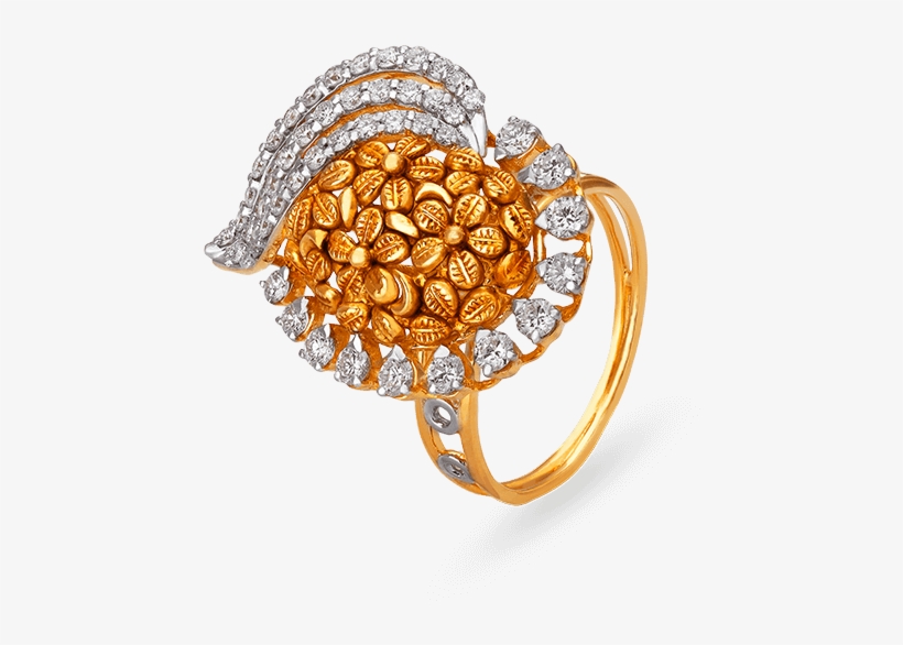 2117ftn - Jade Gold Dragon Ring, transparent png #8925770