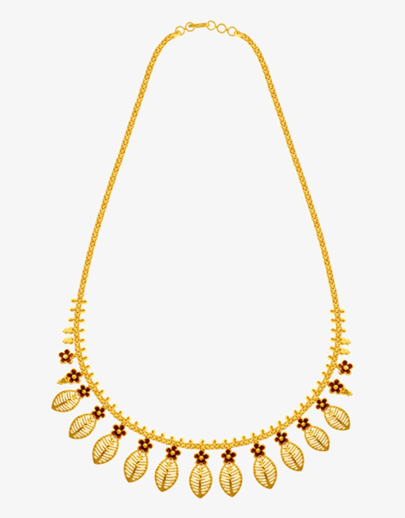 22k Yellow Gold Necklace - Pc Chandra Gold Chain With Price, transparent png #8925925