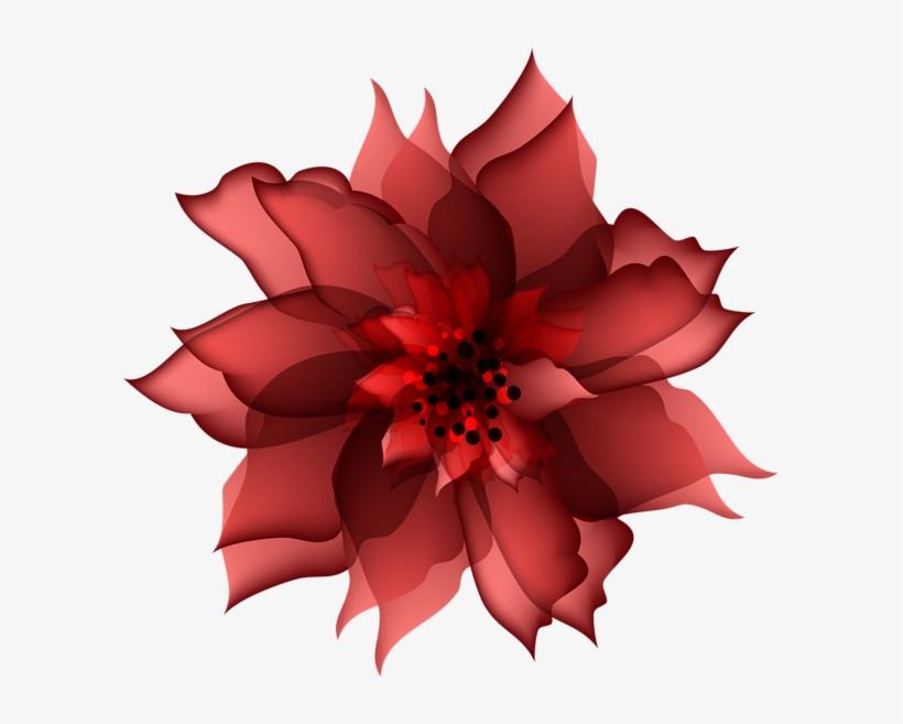 Flower Decorations, Clip Art, Flower Decoration, Floral - Red Flowers Images Transparent, transparent png #8925967