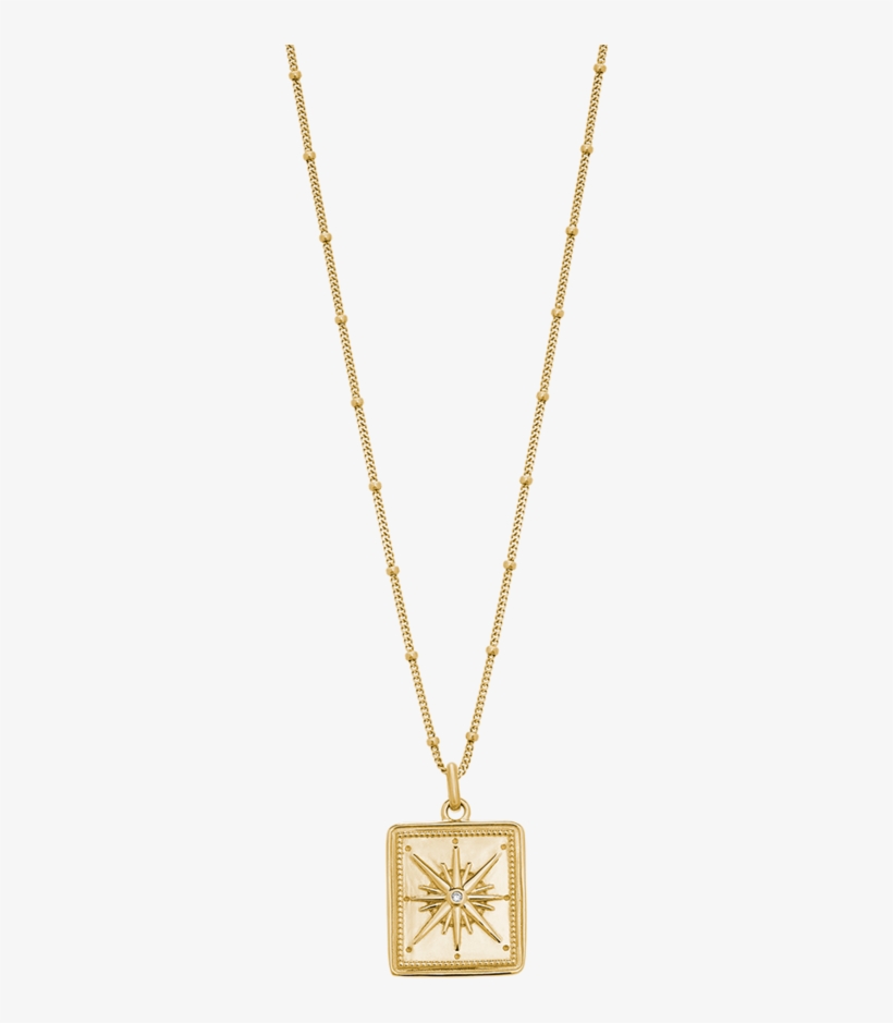 True North Coin Necklace True North Coin Necklace - Snygga Halsband Herr Guld, transparent png #8926061