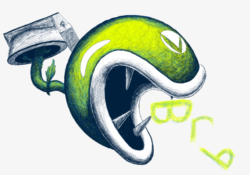 Toilet Plant Brb 1/30/19 - Graphic Design, transparent png #8926565