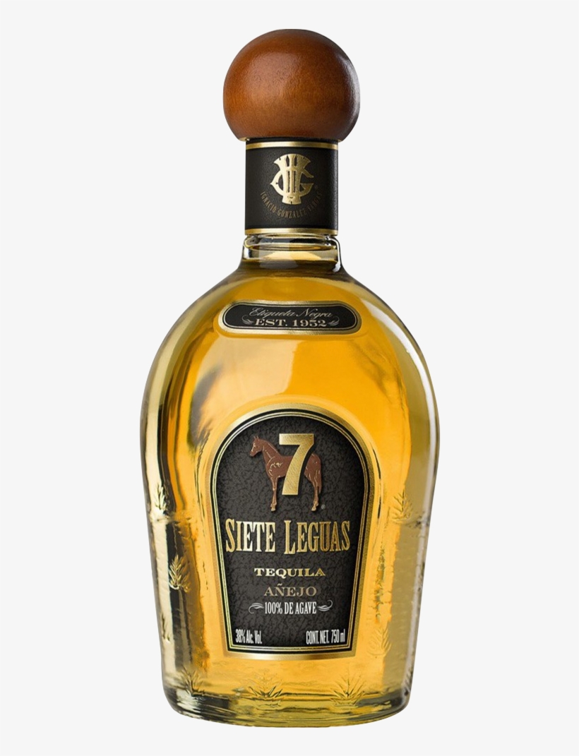 Tequila 7 Leguas Anejo - 7 Leguas Tequila, transparent png #8927166