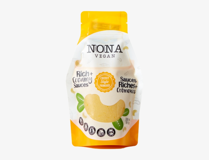 Nona Vegan Cheesy-style Sauce - Sauce, transparent png #8927392
