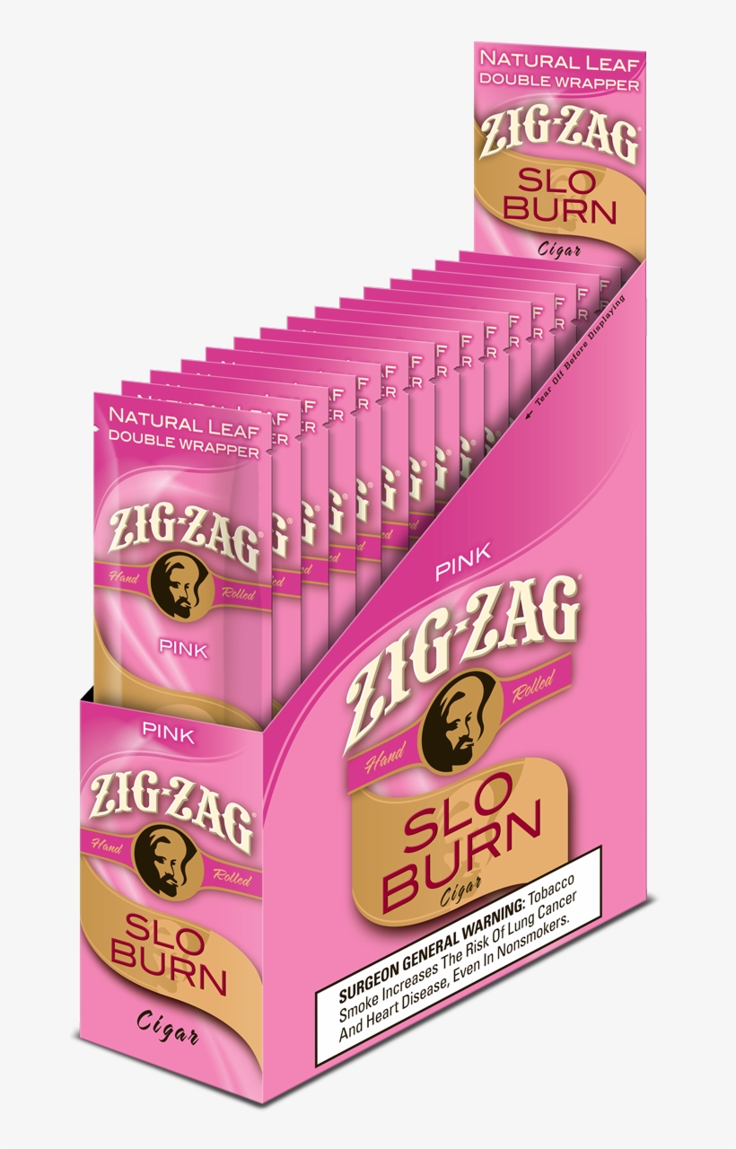 Zig-zag - Zig Zag Slow Burn Wraps, transparent png #8927783