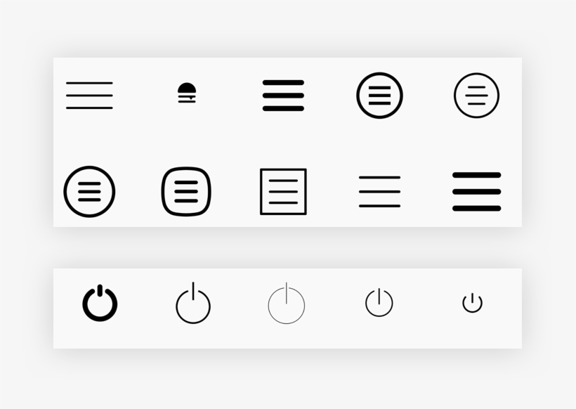 Burger Menu Samples - Circle, transparent png #8927892