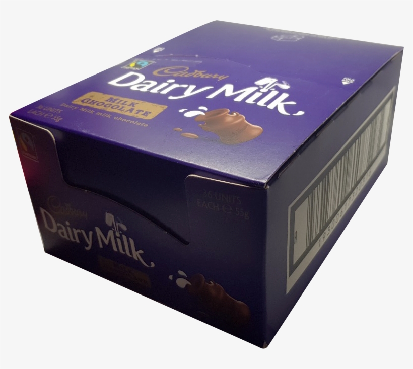 Dairy Milk Roll Box - Box, transparent png #8927898