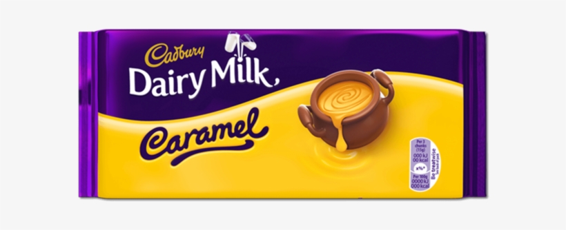 Dairy Milk Cadbury Caramel, transparent png #8928824