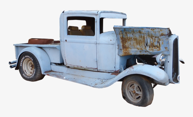 Car, Former, Old, Automobile, Retro, Nostalgia, Rarity - Pickup Truck, transparent png #8929061