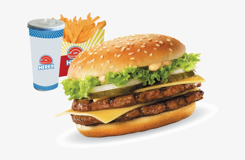 Double Herfy - Chicken Tortilla Herfy, transparent png #8929581