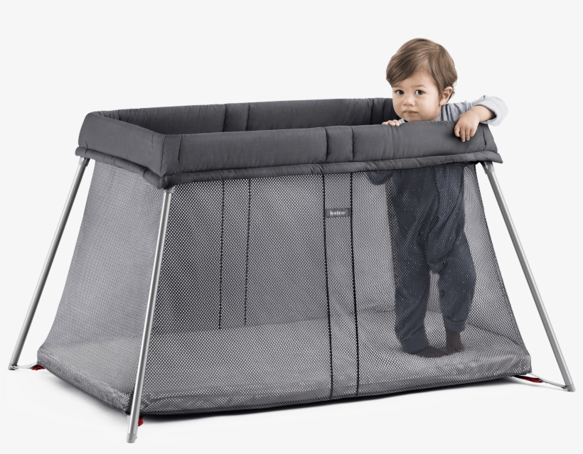 Travel Cot Easy Go - Baby Bjorn Travel Cot, transparent png #8930495