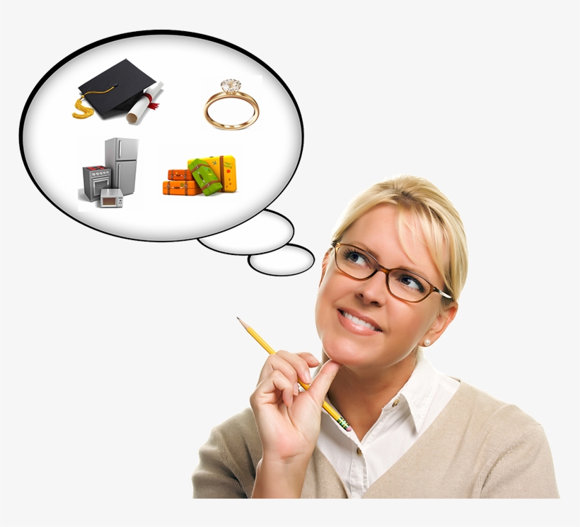 All Other Loan Types - Woman Dreaming In Kitchen, transparent png #8930548