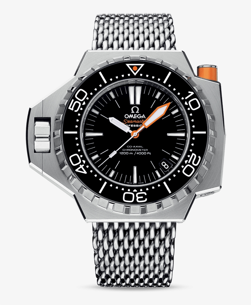 Ploprof 1200m Omega Co-axial 55 X 48 Mm - Omega Ploprof 1200, transparent png #8931290