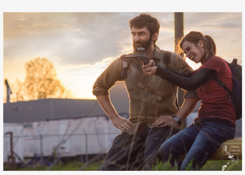 Ellie & Joel - Fun, transparent png #8931525