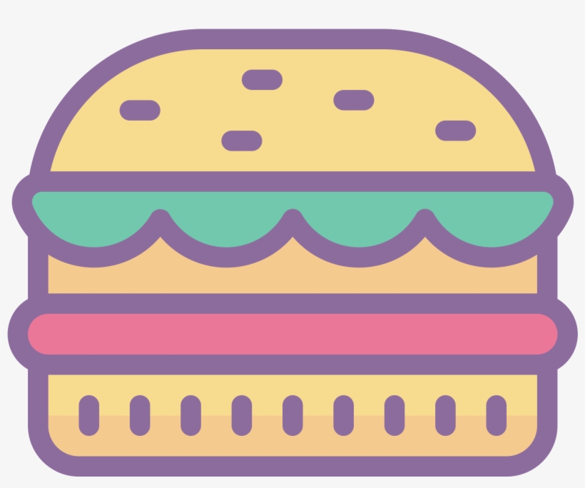 This Icon Resembles A Hamburger - Instagram Highlight Burger Icons, transparent png #8931614