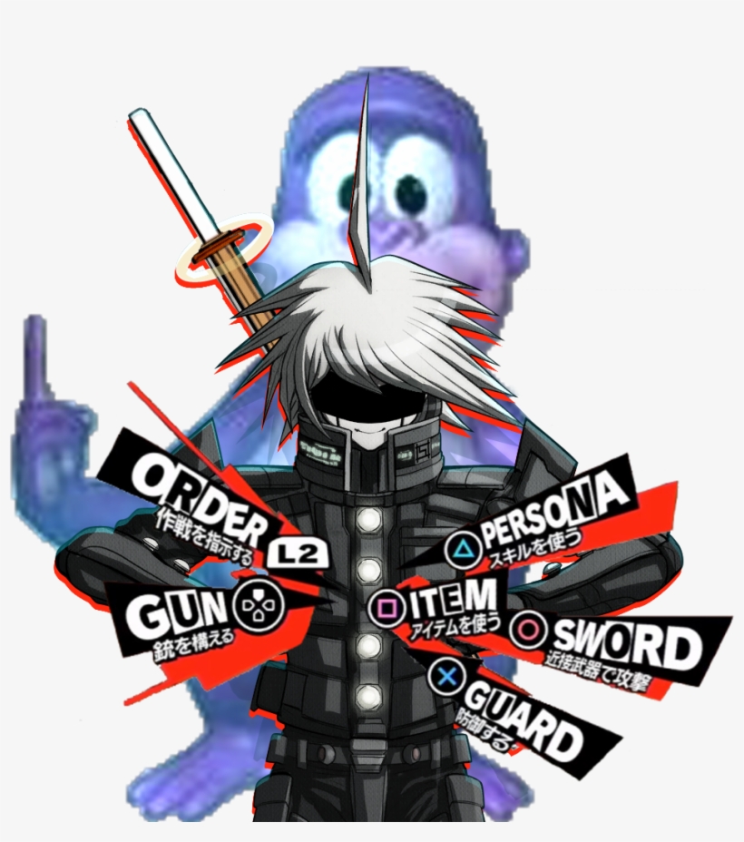 Persona Look Out Though - Graphic Design, transparent png #8932290