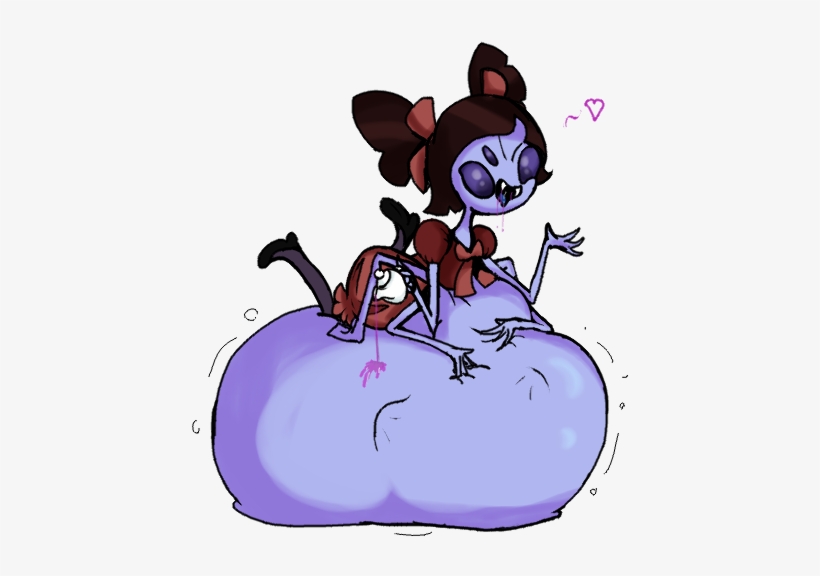 0 Replies 0 Retweets 0 Likes - Undertale Muffet Weight Gain, transparent png #8932373