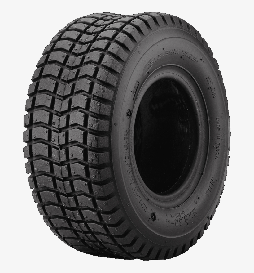 The C203 Tire's Modified Chevron Pattern Provides Lawn - Pneumatika 9x3 50 4, transparent png #8932585