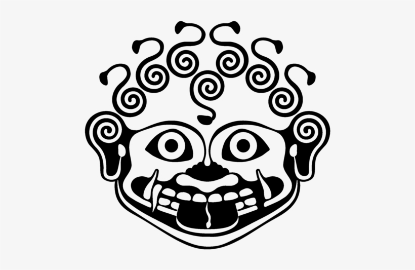 Grinning Medusa-01, transparent png #8933081