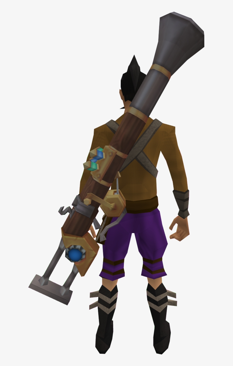 Runescape Fishing Gun, transparent png #8933340