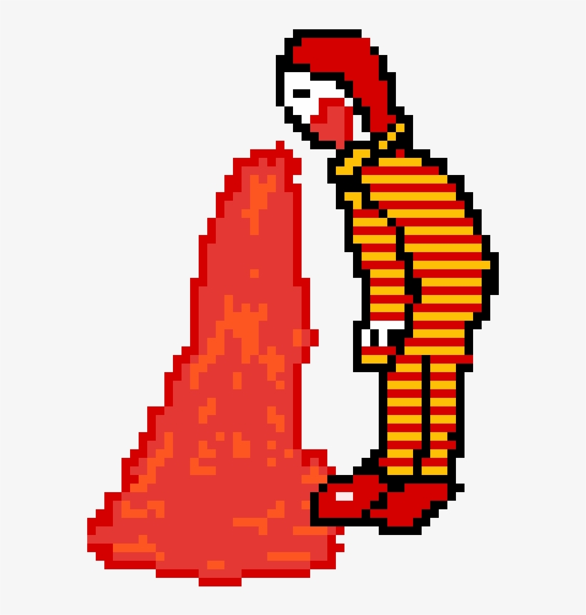 Ronald Mcdonald Ate Too Many Big Macs - Illustration, transparent png #8933560