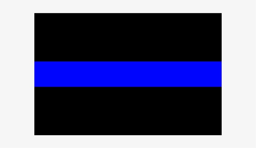 Blue Line Profile Picture - Thin Blue Line, transparent png #8933607