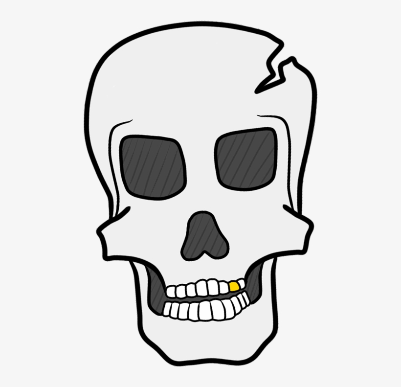 Clip Arts Related To - Skull, transparent png #8933921
