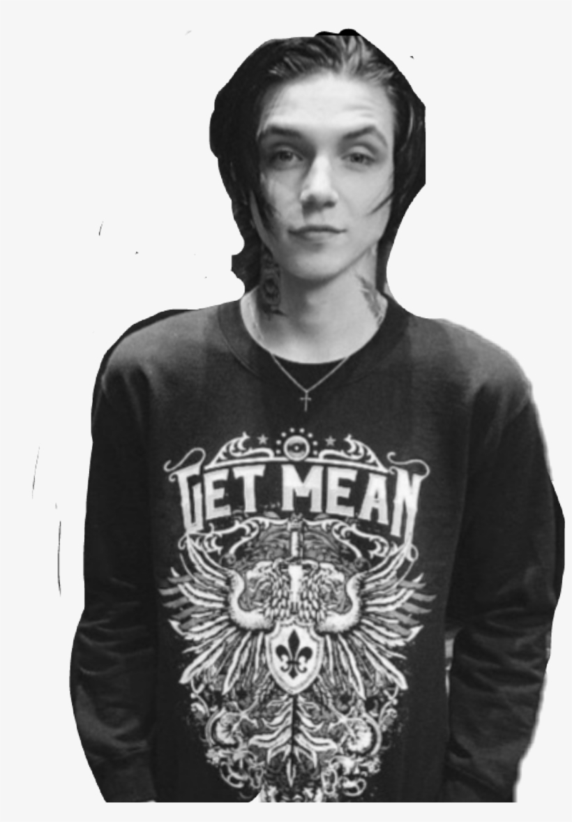 Report Abuse - Andy Biersack Black Aesthetic, transparent png #8934319