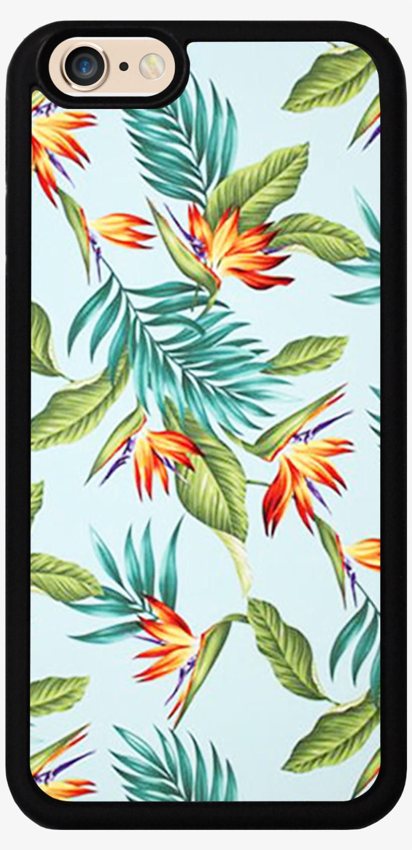 Tropical Flower Pattern Case - Mobile Phone Case, transparent png #8934795