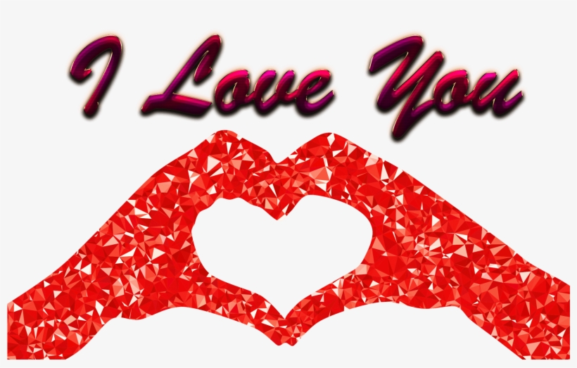 I Love You Png Images - Background Heart Images Hd, transparent png #8934920