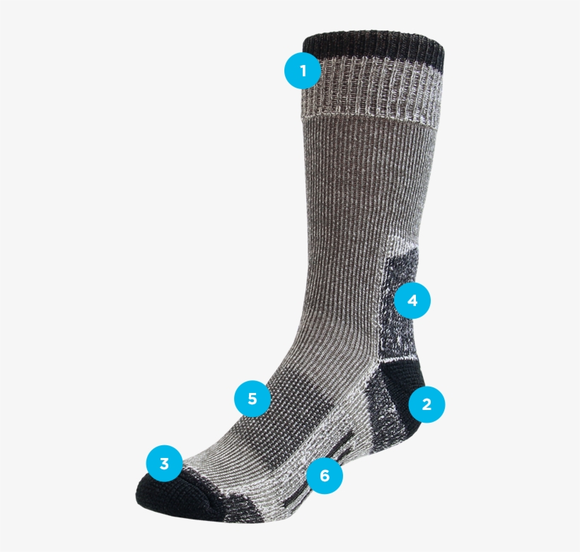Site As It Is In Your Hiking Boots On A Trail - Sock, transparent png #8935115
