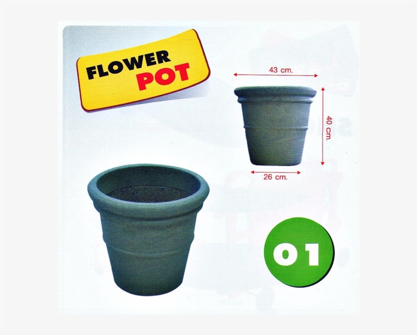 Flower Pot - Flowerpot, transparent png #8935221