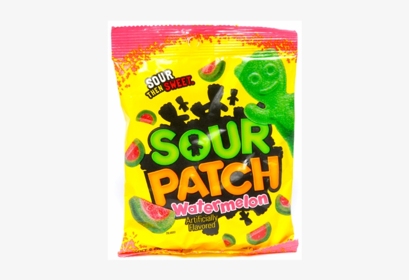 Sour Patch Kids Watermelon 5oz - Poster, transparent png #8935563