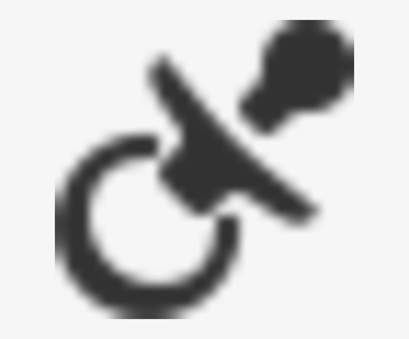 Small - Silueta Chupete Png, transparent png #8935700