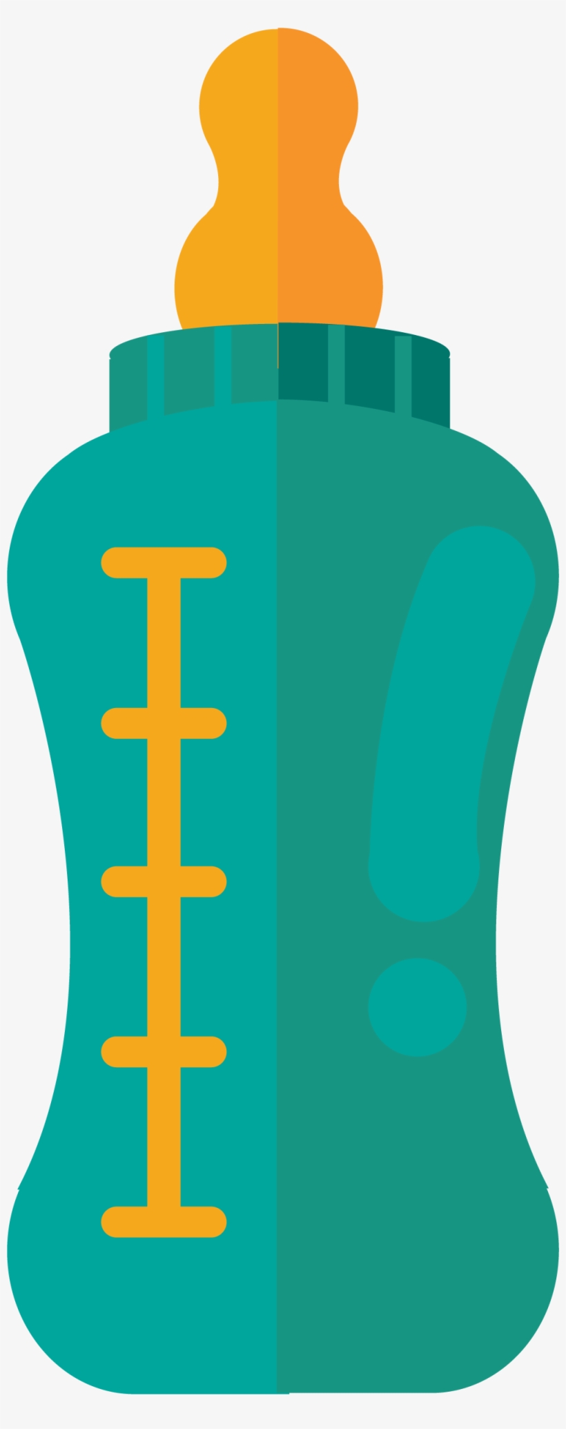 Baby Bottle Infant Pacifier - Cross, transparent png #8935743