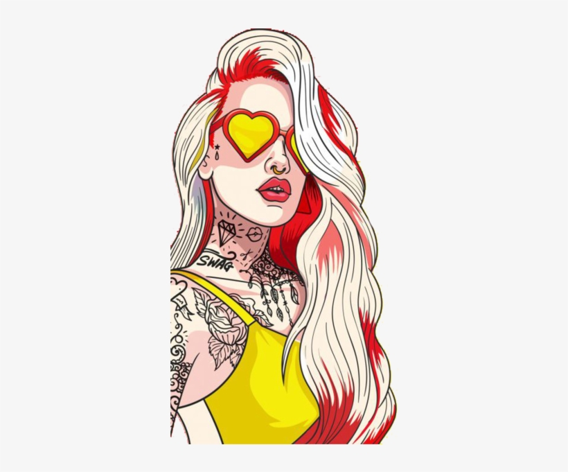 Lary Over Girl - Lary Over En Dibujo, transparent png #8936004