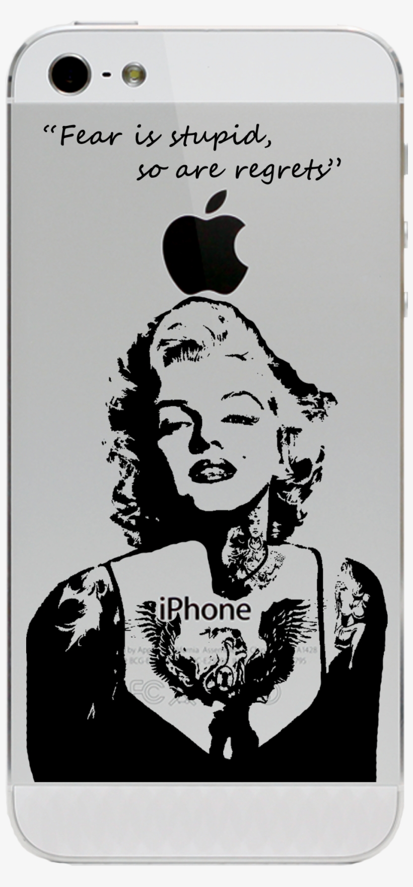 Marilyn Monroe G Little Sticker Coming Soon, Follow - Positive Negative Space Portrait, transparent png #8936084