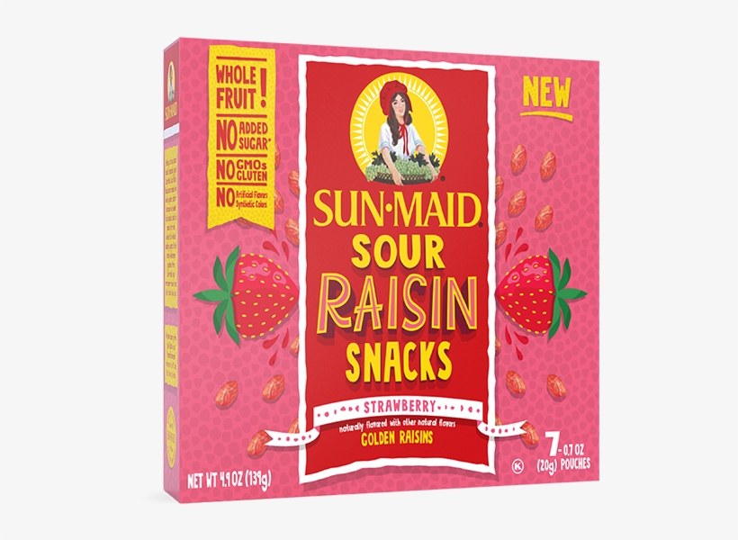 Are Raisins Healthy - Sun Maid Sour Raisins, transparent png #8936256